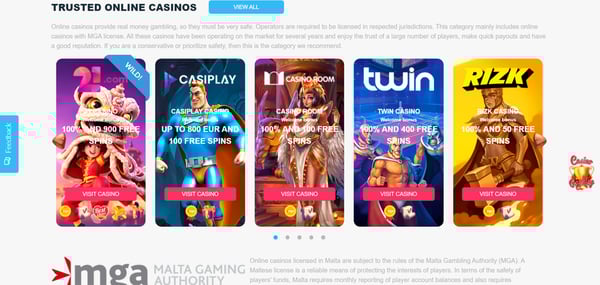 Affiliate Grand Slam - Wildgamblers