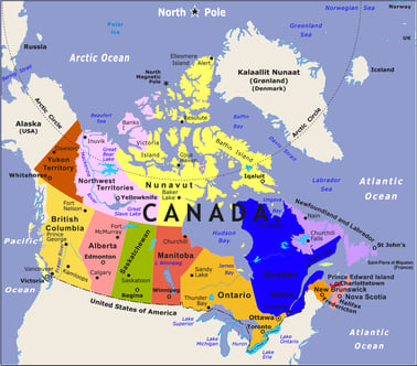 Canada Map