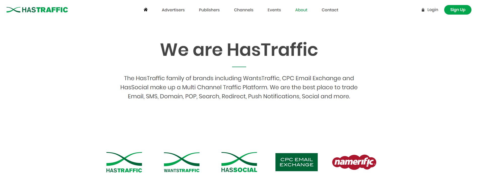 HasTraffic affiliate grand slam website sigma