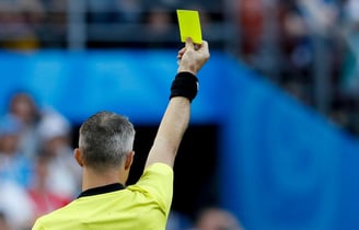 yellow card ban