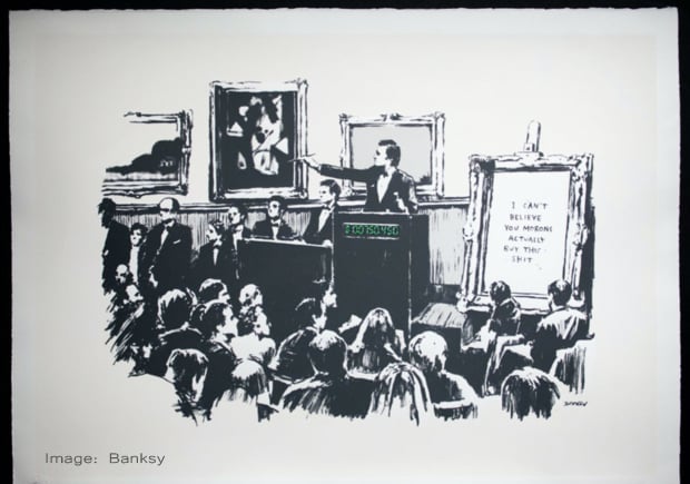 Banksy burns for NFT - SiGMA News