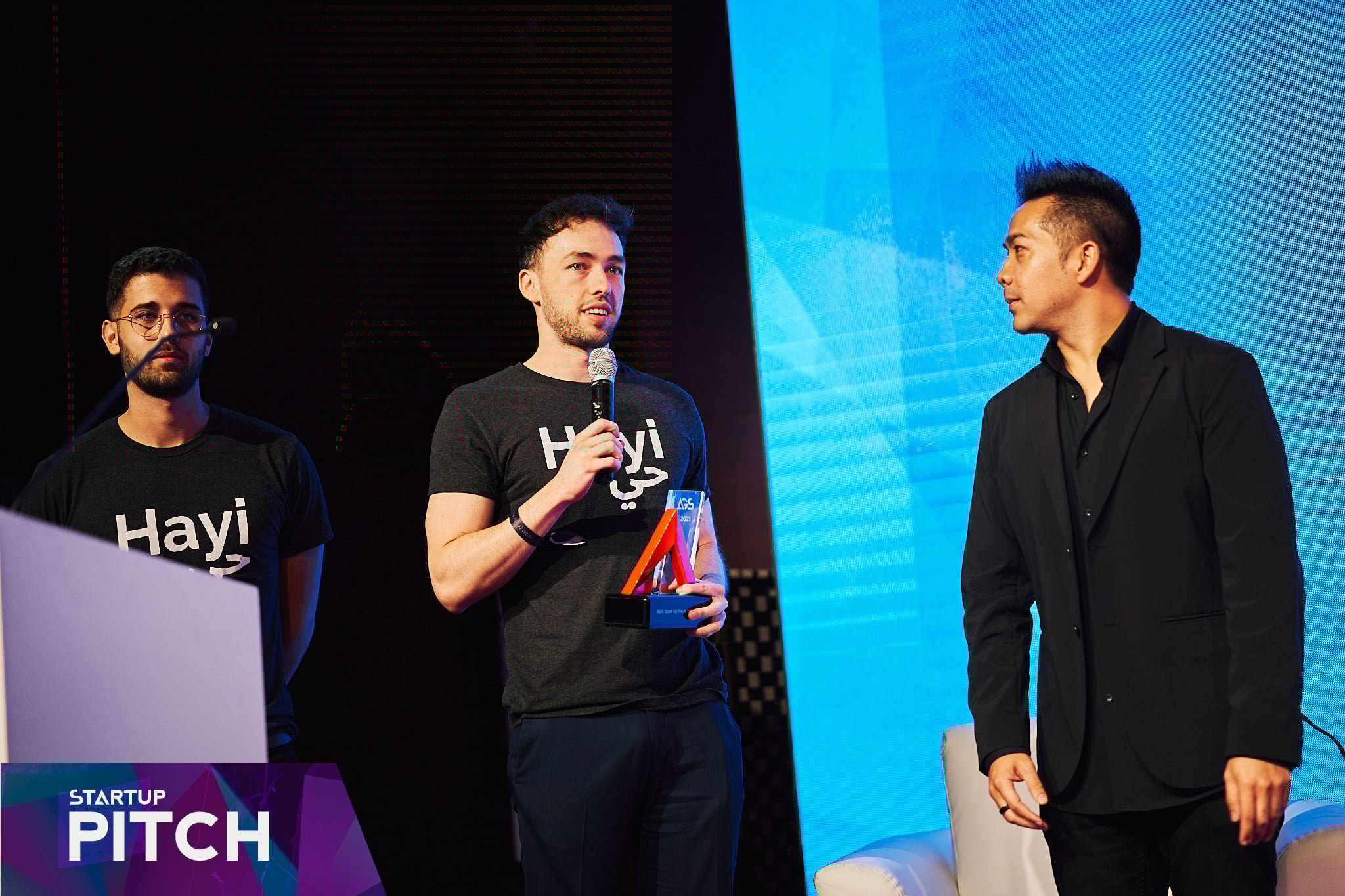 dubai startup pitch mike prasad winners ags