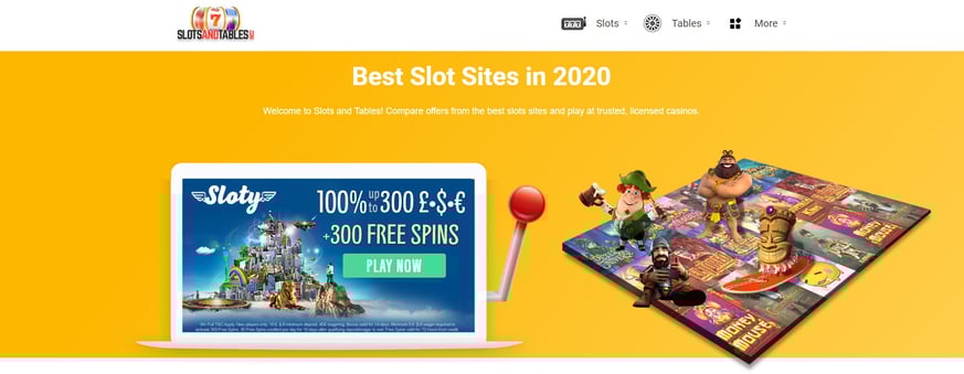 Slotsandtables Website 1