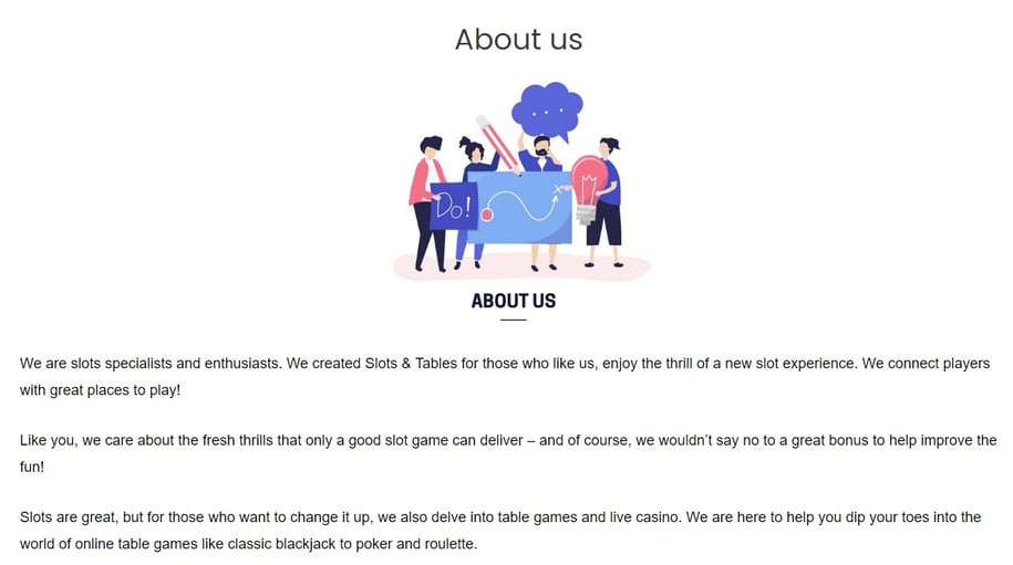 Slotsandtables Website 2