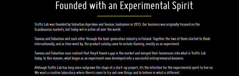 TrafficLab Website2