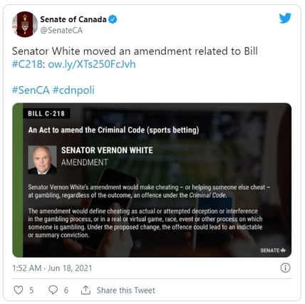 Senator White Canda